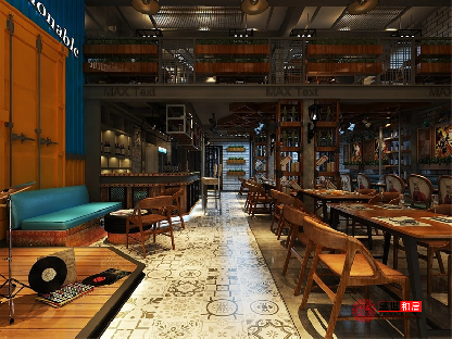 合肥廬陽區(qū)燒烤店設計裝修案例