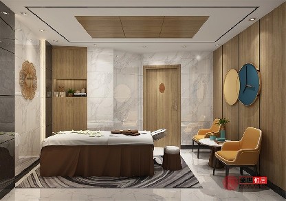 合肥現(xiàn)代風(fēng)格美容院設(shè)計裝修案例