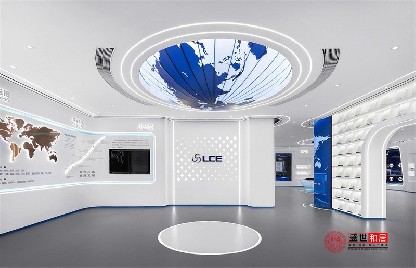 合肥經(jīng)開(kāi)區(qū)科技展廳設(shè)計(jì)裝修案例