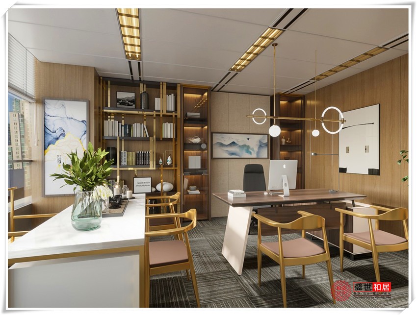 合肥現代輕奢風辦公室裝修效果圖 合肥現代輕奢風辦公室裝修效果圖